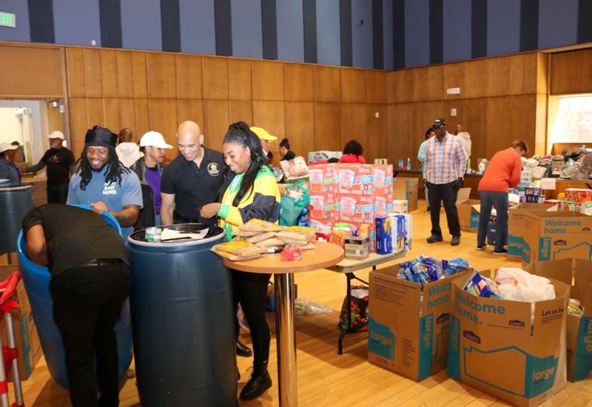 Jamaicans in the US and Friends of the Island Donate Hurricane Relief Supplies